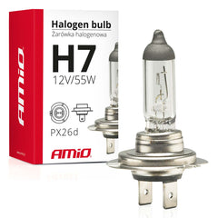 H7 halogeenlamp 12V 55W met UV-filter