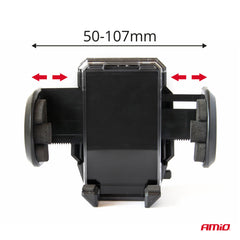 Telefoonhouder HOLD-03 met montagebeugel voor glas