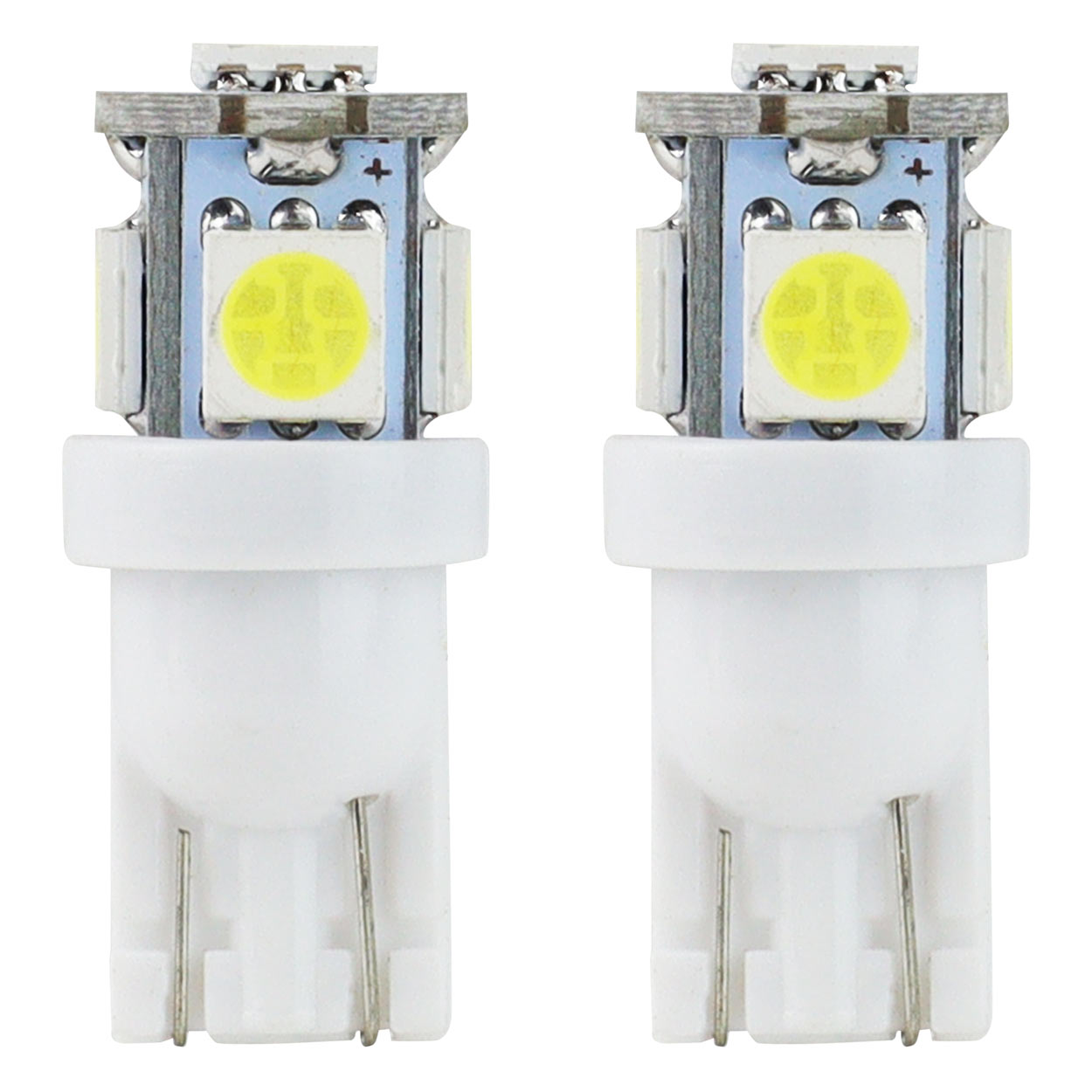 LED-lamp T10 W5W met 5 SMD 5050-diodes