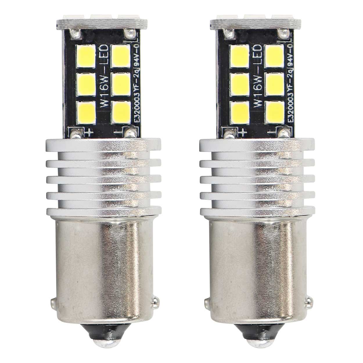 LED-lamp 1156 BA15S met wit licht
