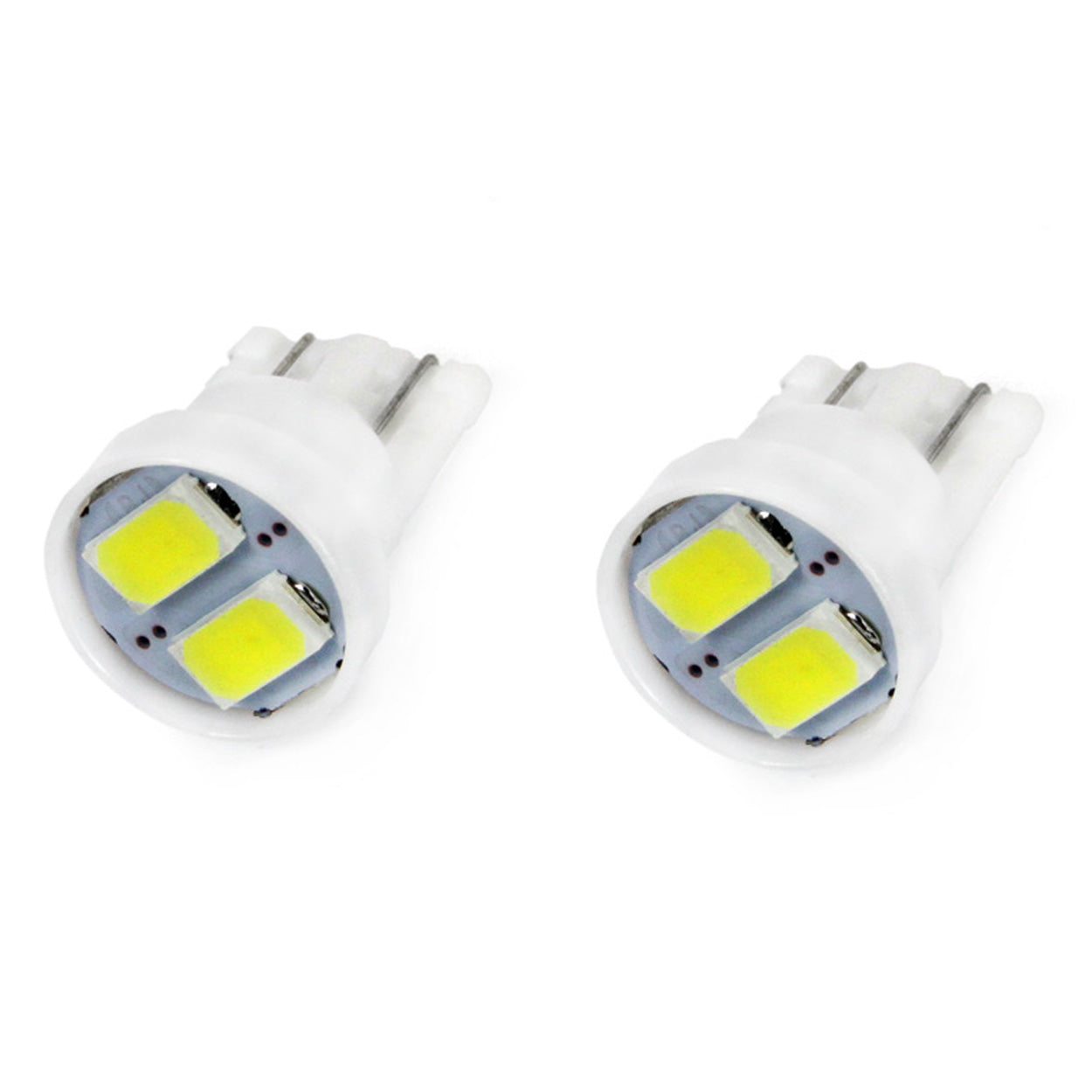 LED-pære T10 W5W med 2 SMD 5730-dioder