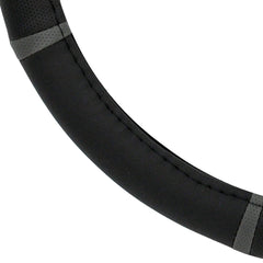 Detail van de stuurhoes voor stuurwielen van 37–39 cm