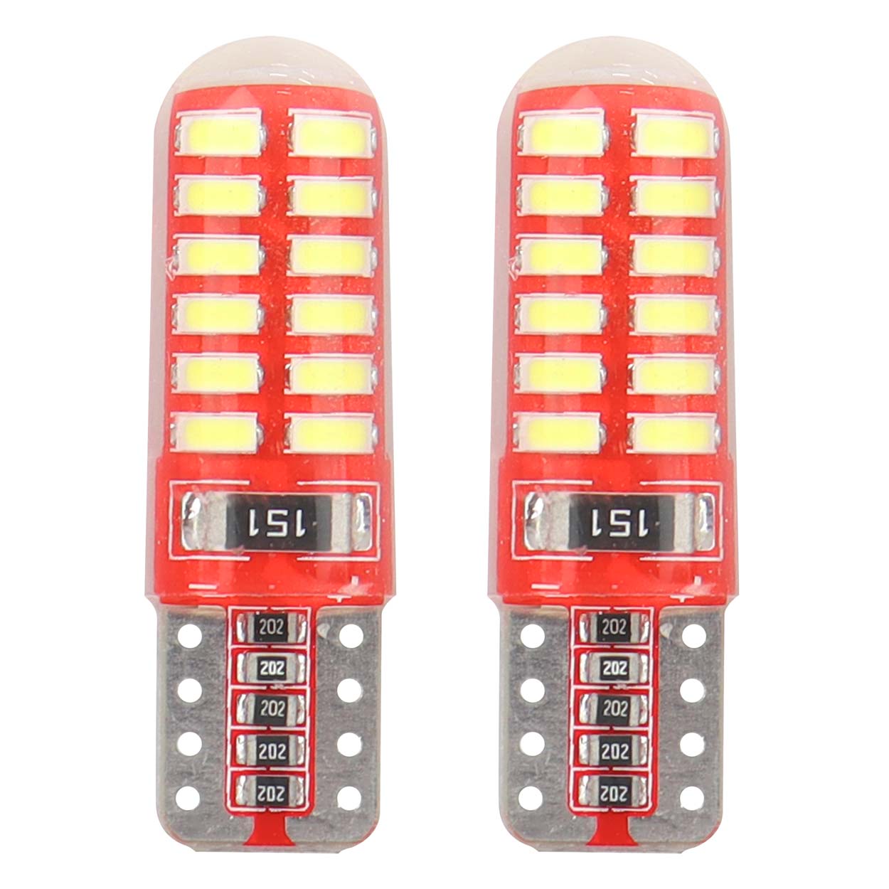 LED-lamp T10e W5W met CANBUS en 24 SMD 3014 led-diodes