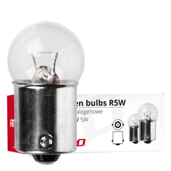 R5W halogeenlampen met BA15s-fitting, 12 V en 5 W