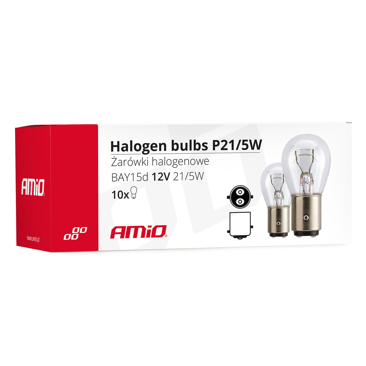 P21/5W halogenpærer til 12 V