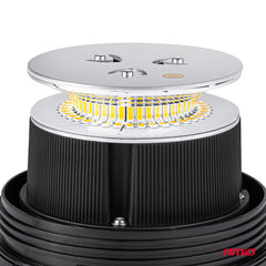 LED advarselslampe WAR09P monteringsdetalje