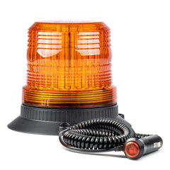 LED-advarselslampe med orange lys