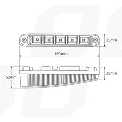 DRL 506HP kørelys med ledningsnet