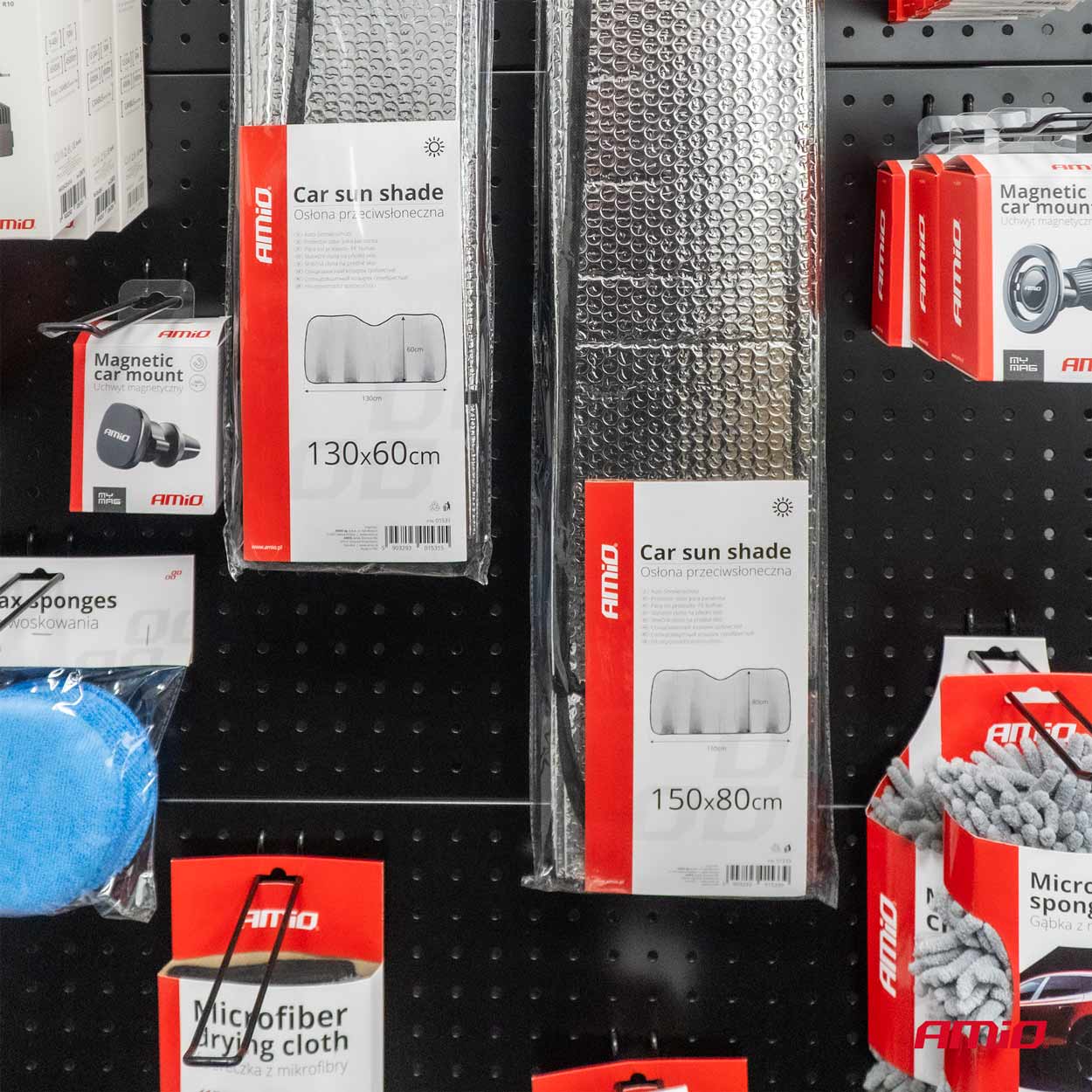 Voorruithoes met aluminium coating tegen zon en vorst