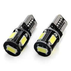 LED-pære med T10 W5W-fatning og 5 SMD-dioder