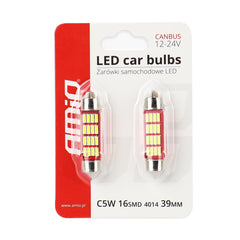 Bipolar LED festoonpære til 12/24 V