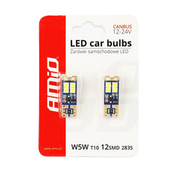 LED-lamp T10e W5W met wit licht