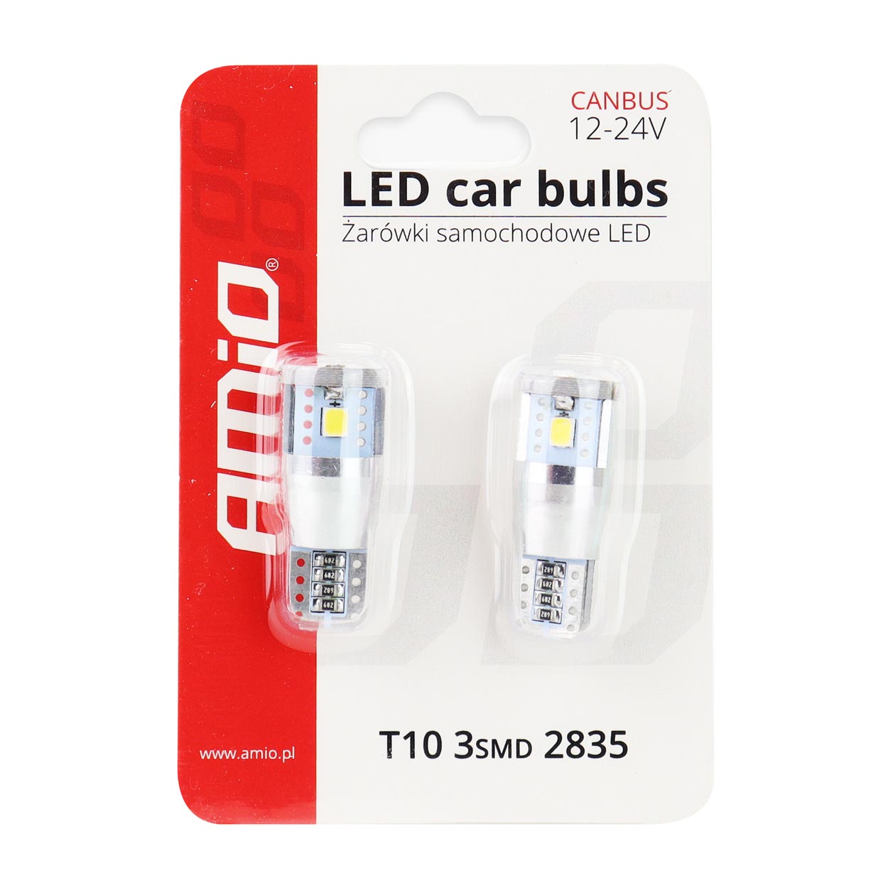 LED-lamp T10e W5W met CANBUS-functie