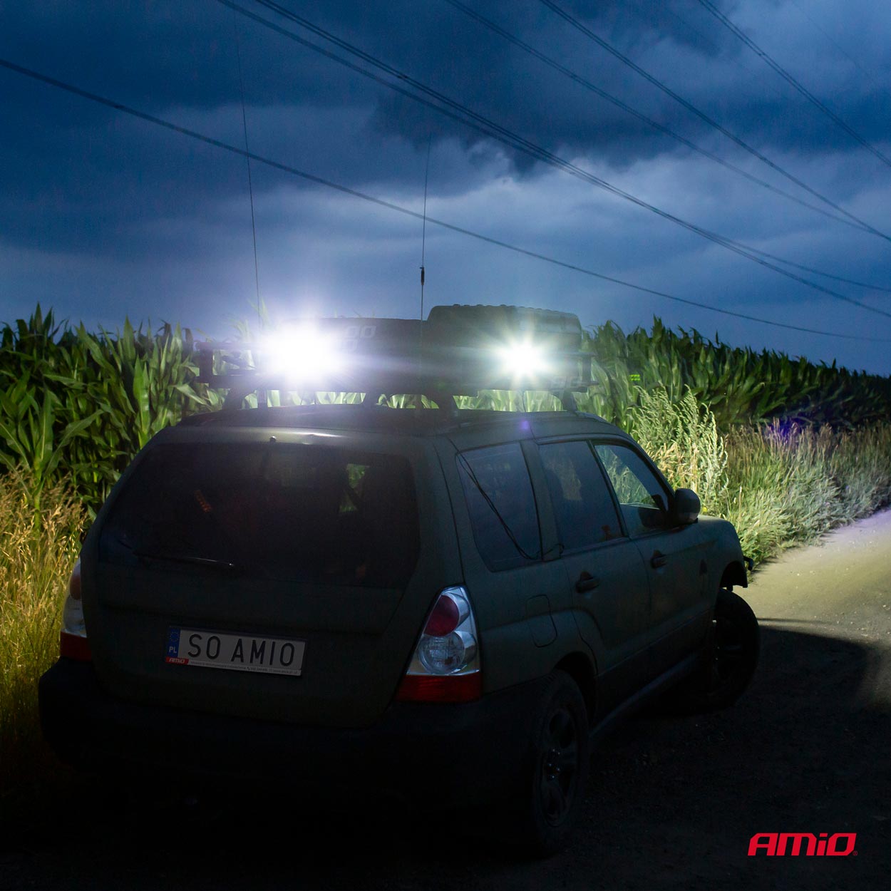 Werklamp AWL05 zijaanzicht