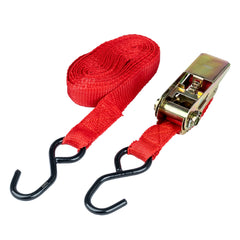 Spanband met ratel, 5 m lang en 25 mm breed