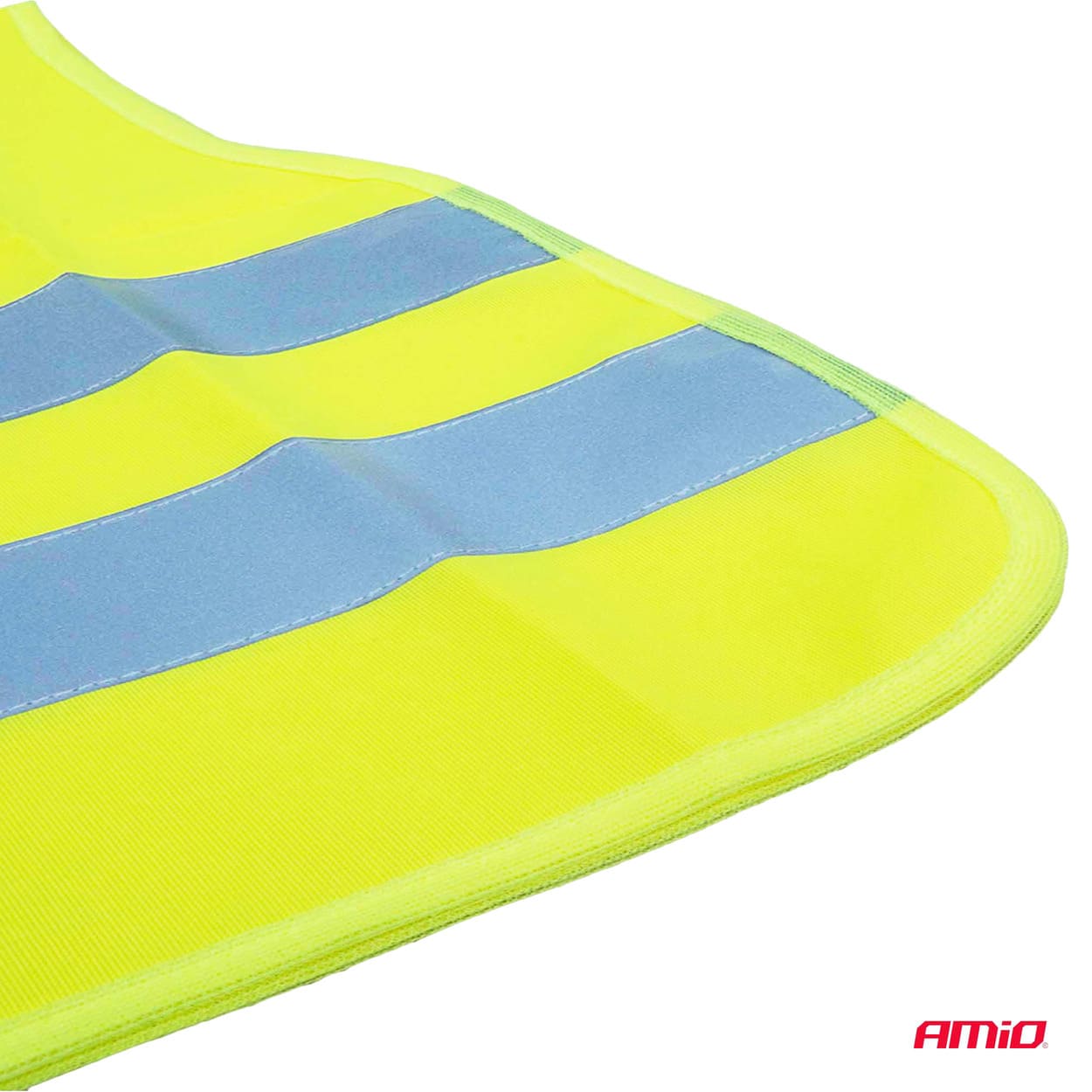 Gele reflectievest voor kinderen met brede reflecterende banden