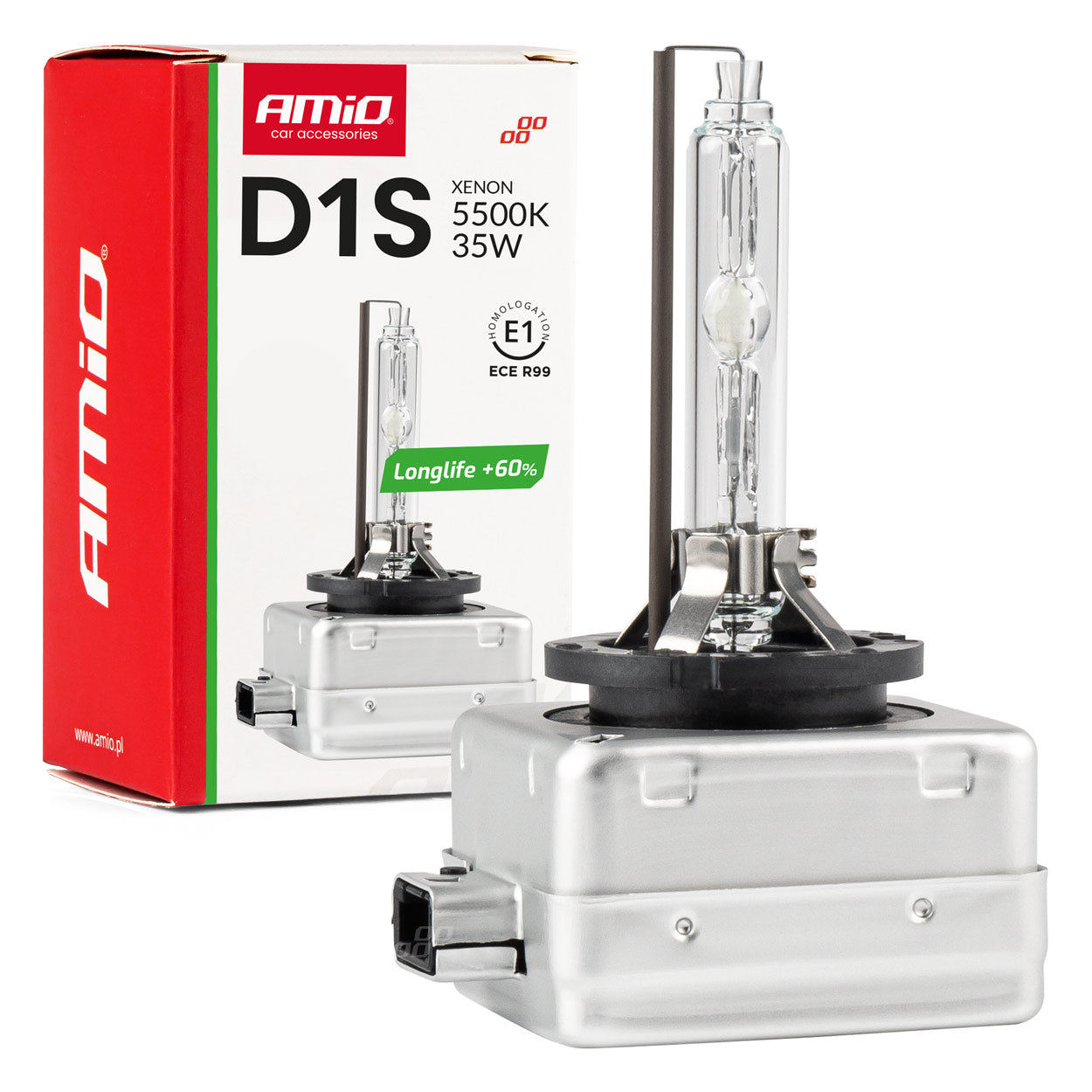 D1S xenonlamp 5500K 35W LONGLIFE