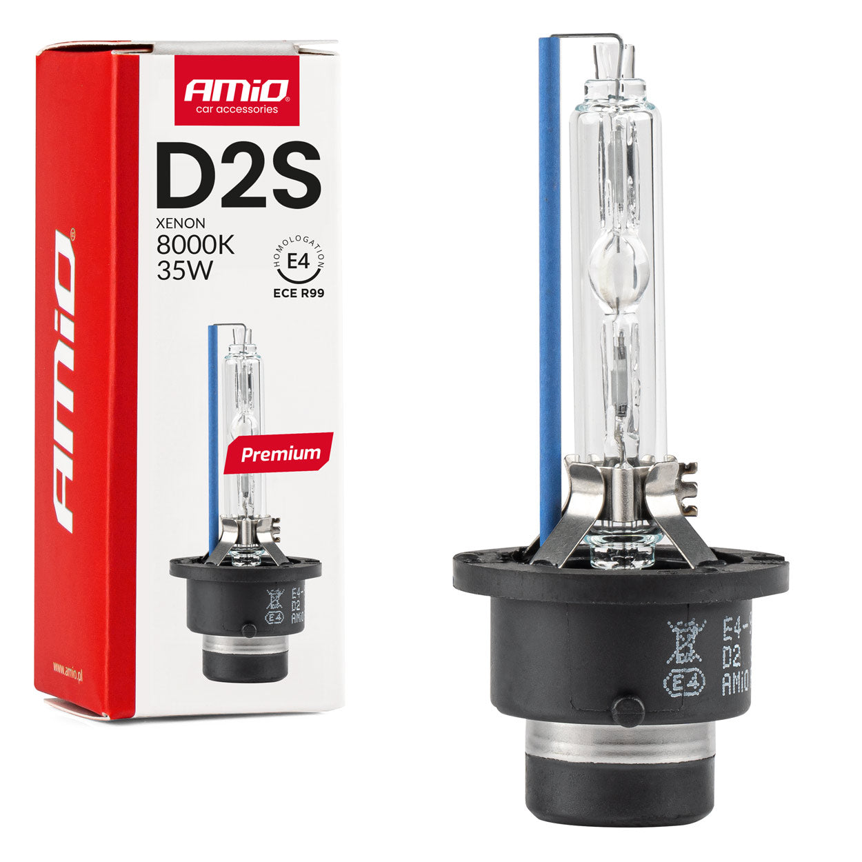 D2S xenonlamp met 8000 K lichtkleur