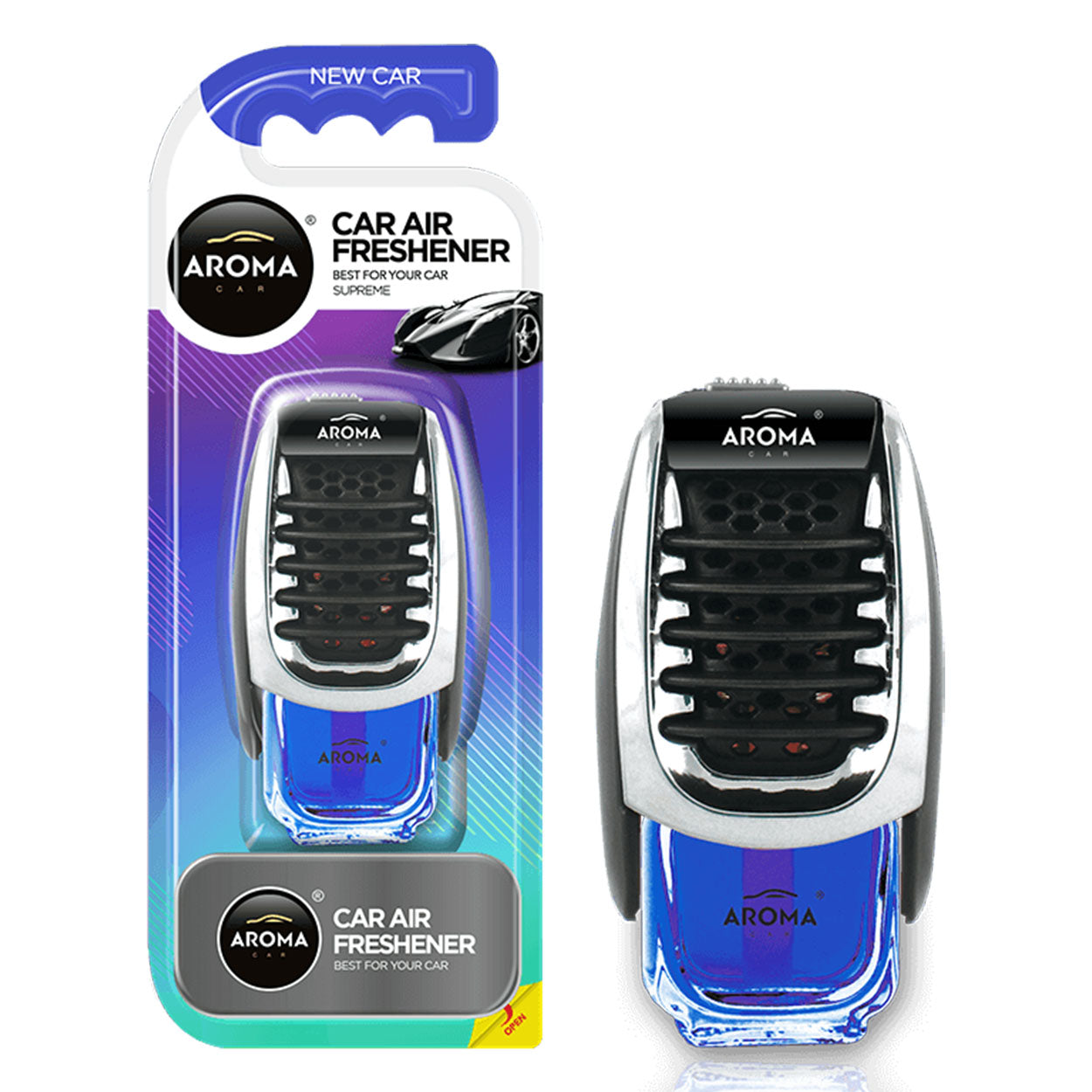 Aroma Supreme New Car bilduft til ventilationsrist