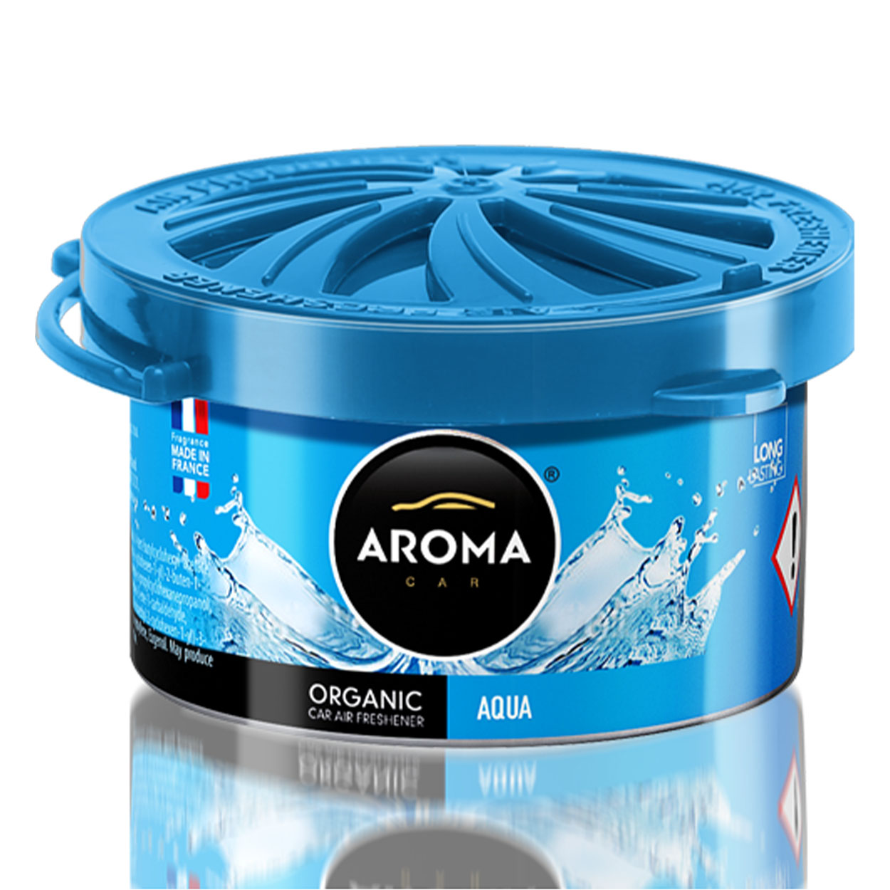 Aroma Car Aroma Organic Aqua luchtverfrisser voor in de auto in blik