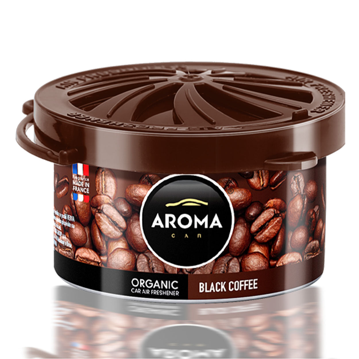 Aroma Organic Black Coffee autogeur in aluminium blikje