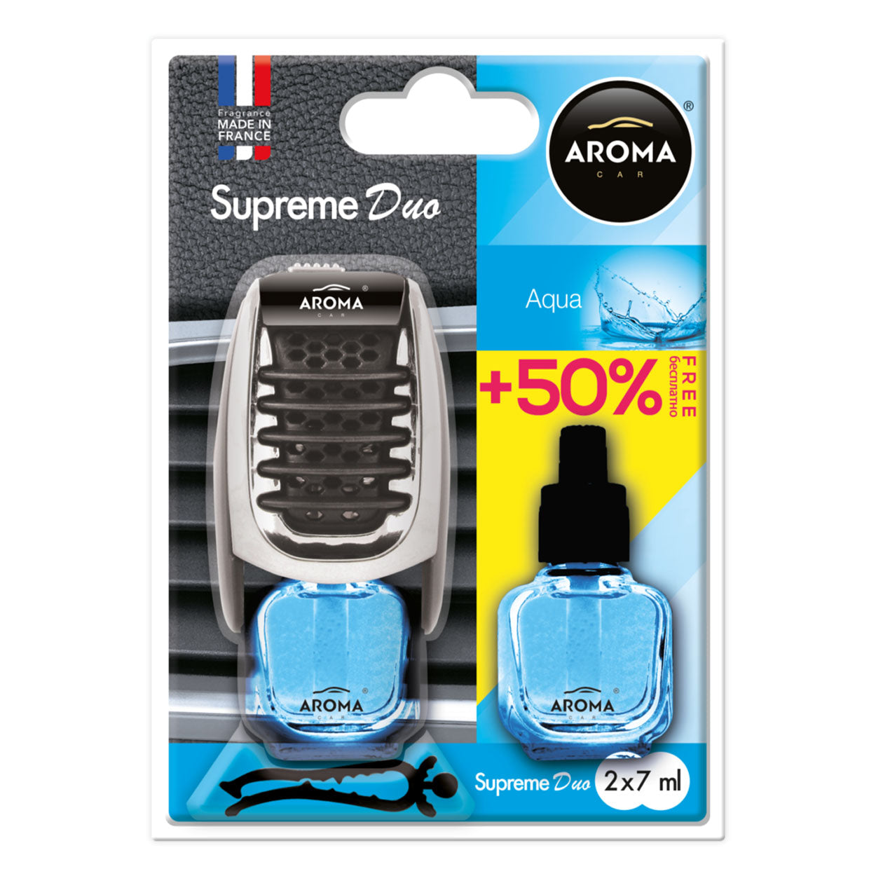 Aroma Supreme Duo Aqua autogeur voor ventilatierooster