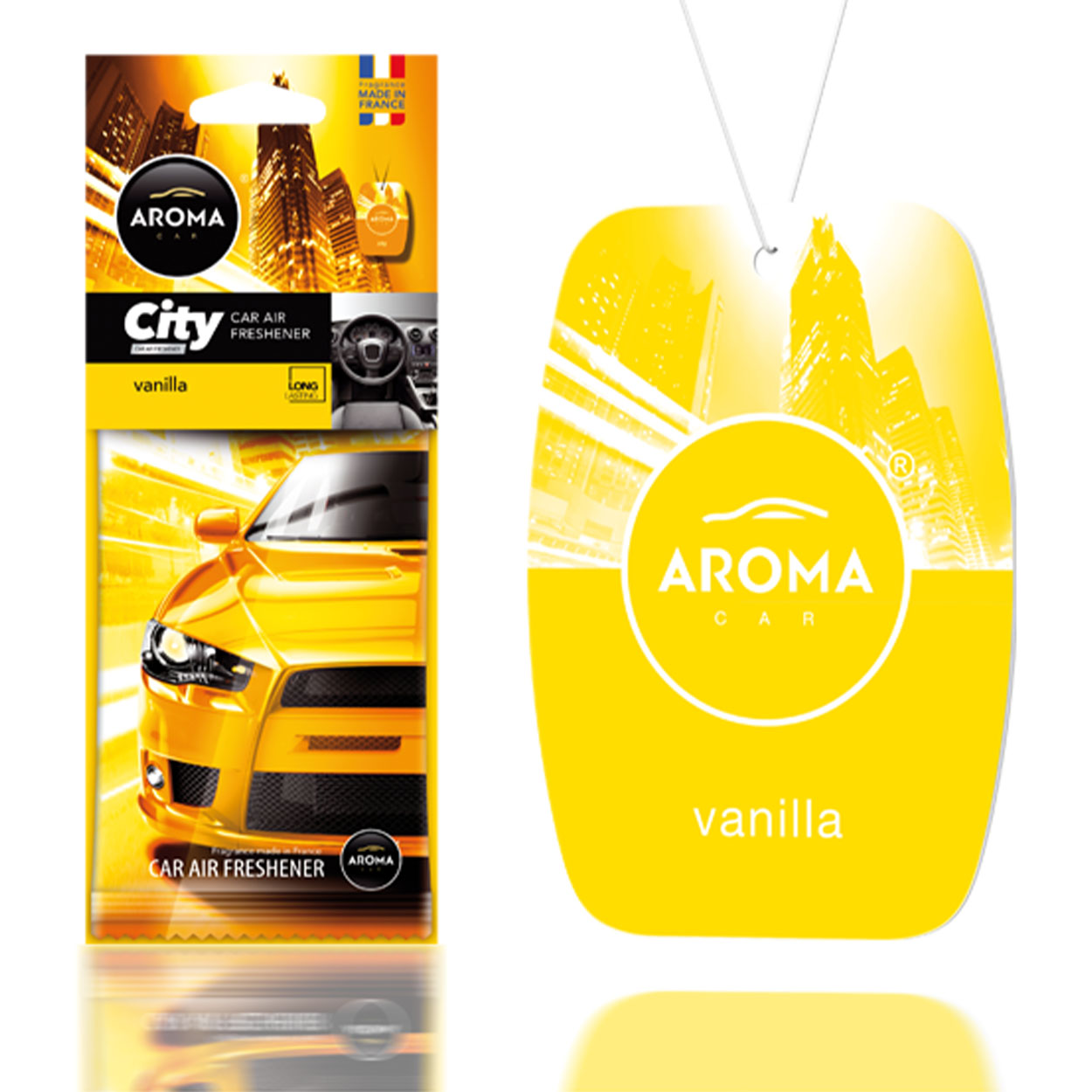 Aroma Car City Card autogeur met vanillegeur