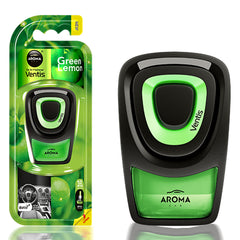 Aroma Car Ventis Lemon Green luchtverfrisser voor het ventilatierooster van de auto