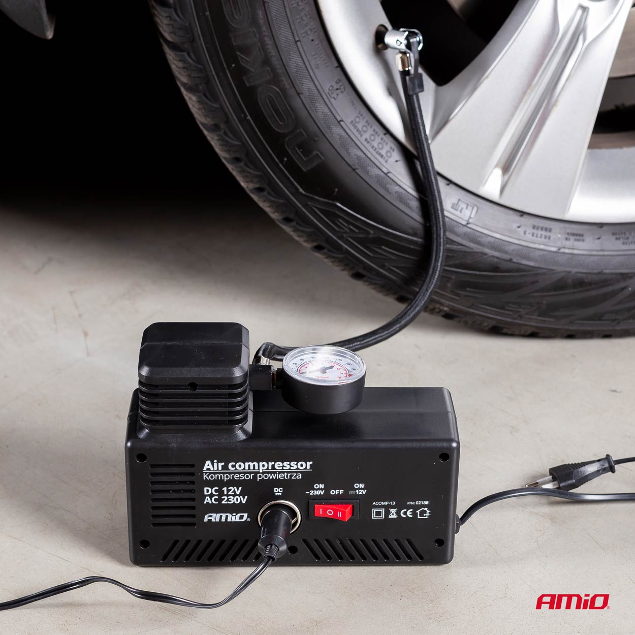 Autocompressor Acomp-13 met accessoires