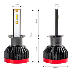 H1 LED-koplamp met 6000K licht