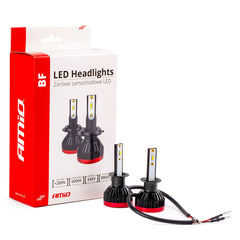 H1 LED-koplampen in aluminium behuizing