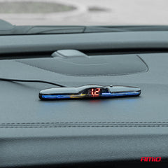 MAX LED-display til parkeringsassistent i sort kabinet