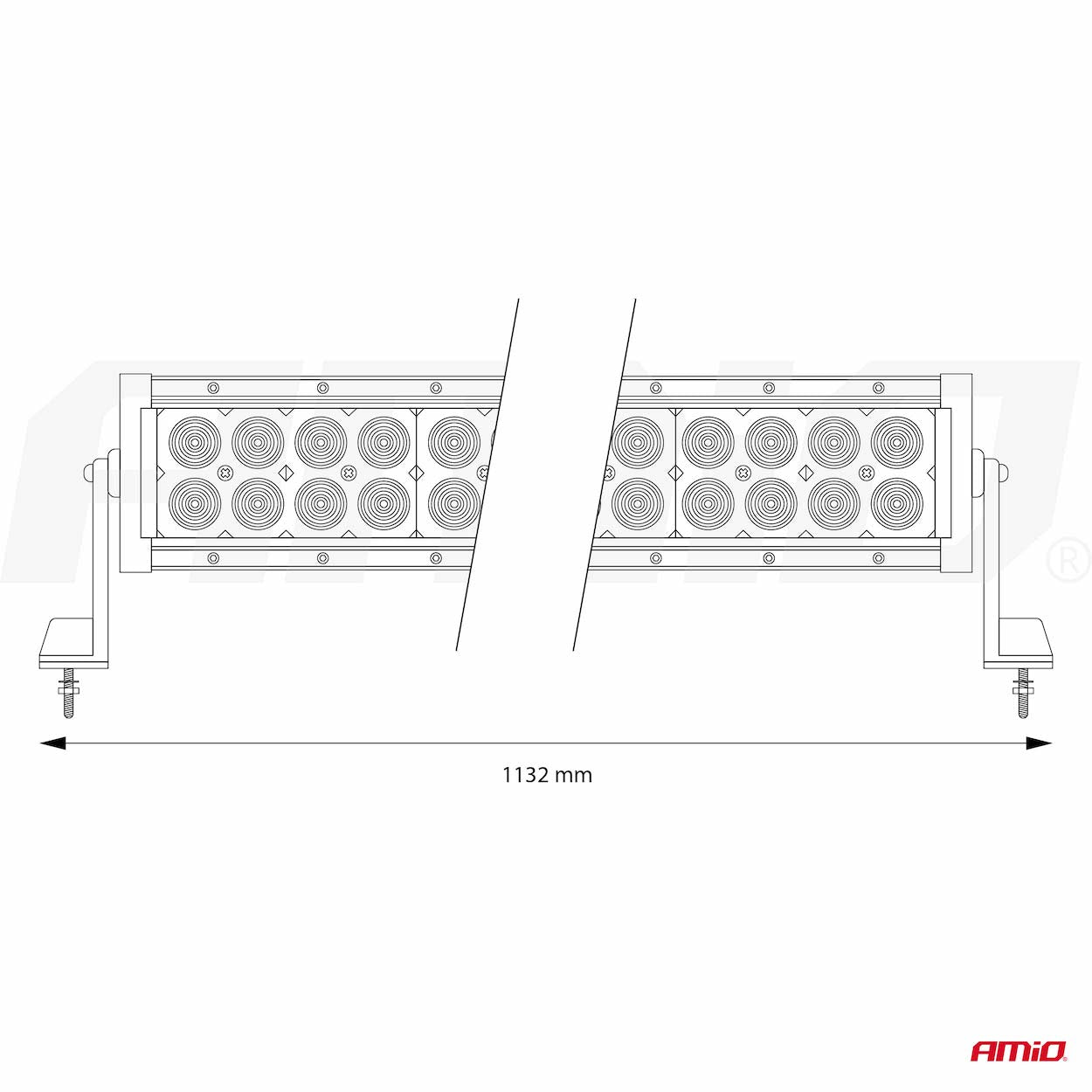 LED-werklamp met COMBO-lichtprofiel