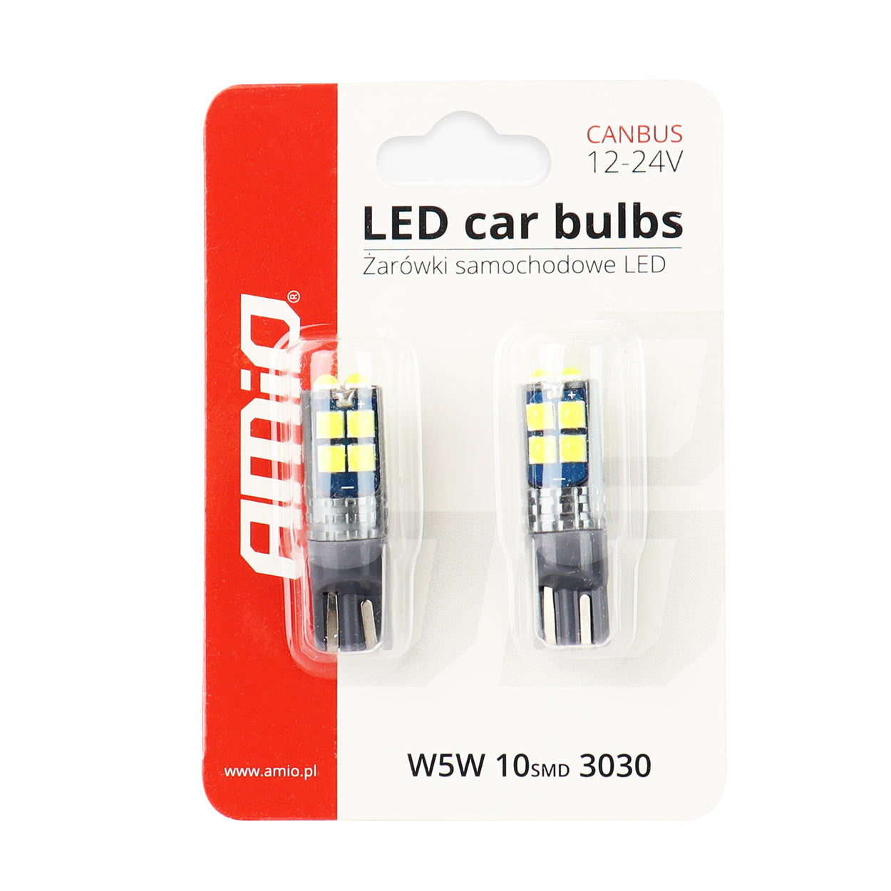 LED CANBUS W5W-lampen in een verpakking van 2 stuks