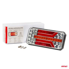 Rechter LED-achterlicht met reflector en remlicht