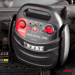 Jumpstarter med 12 V-strømforsyning