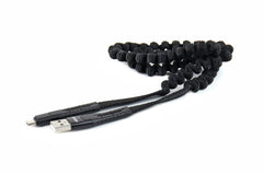 USB-naar-micro-USB-spiraalkabel voor opladen