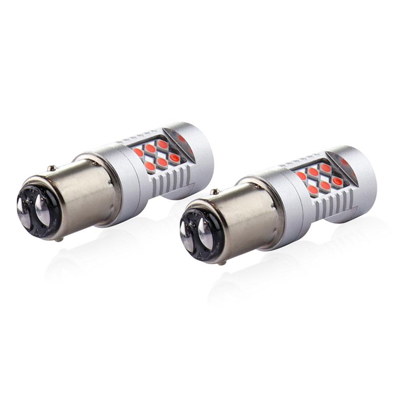 Rode LED-lamp voor 12 en 24 V