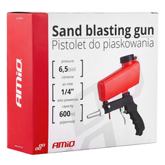 Zandstraalpistool met quick connector-aansluiting