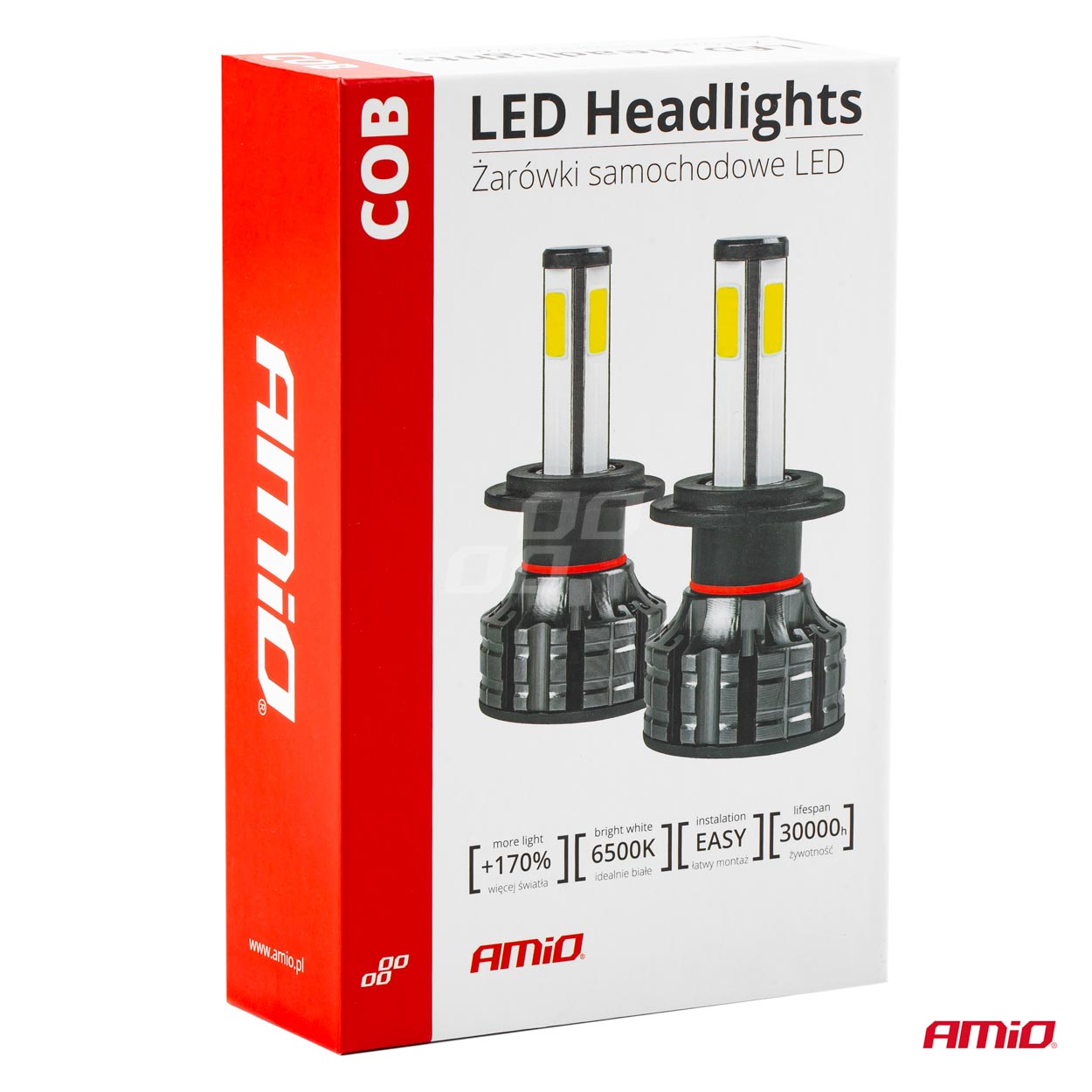 HB4 LED-lampen met 6500K licht