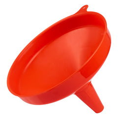 Stor brændstoftragt med filternet