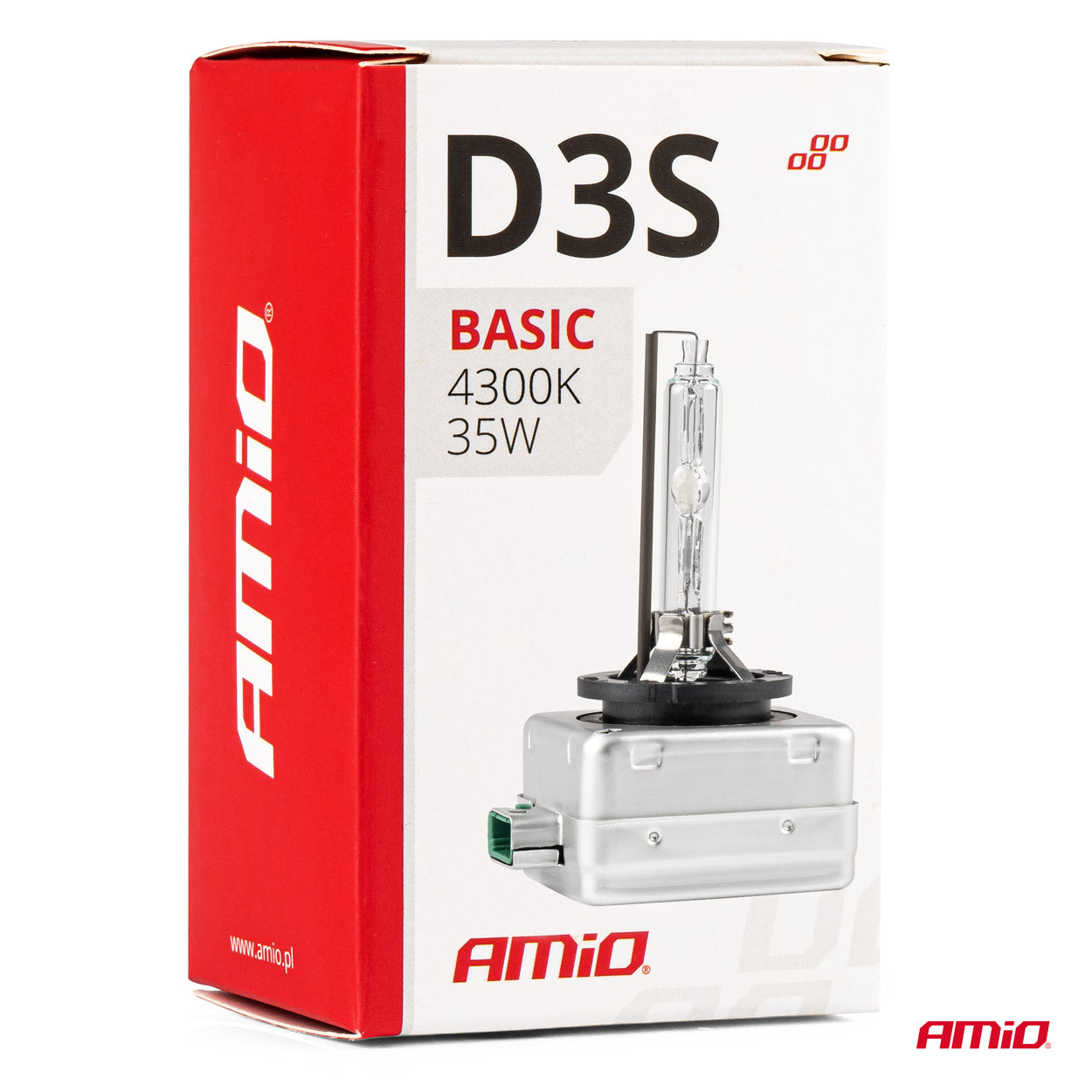 D3S xenonlamp met een kleurtemperatuur van 4300 K
