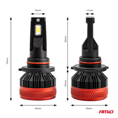 HB4 9006 LED-lamp met koelprofiel