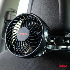 Auto ventilator voor montage op de hoofdsteun