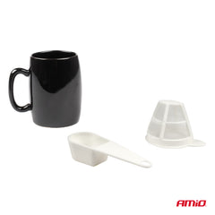 Koffiemachine voor in de auto met 150 ml mok