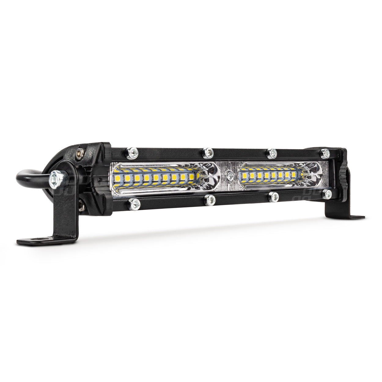 Slanke LED-werklamp van 18 cm met spotlicht