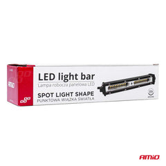 LED-werklamp met afmetingen van 180 x 27 x 43 mm