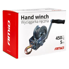 Handlier met touw voor trekken en aanspannen