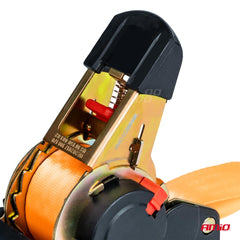 Automatische spanband met oprolmechanisme