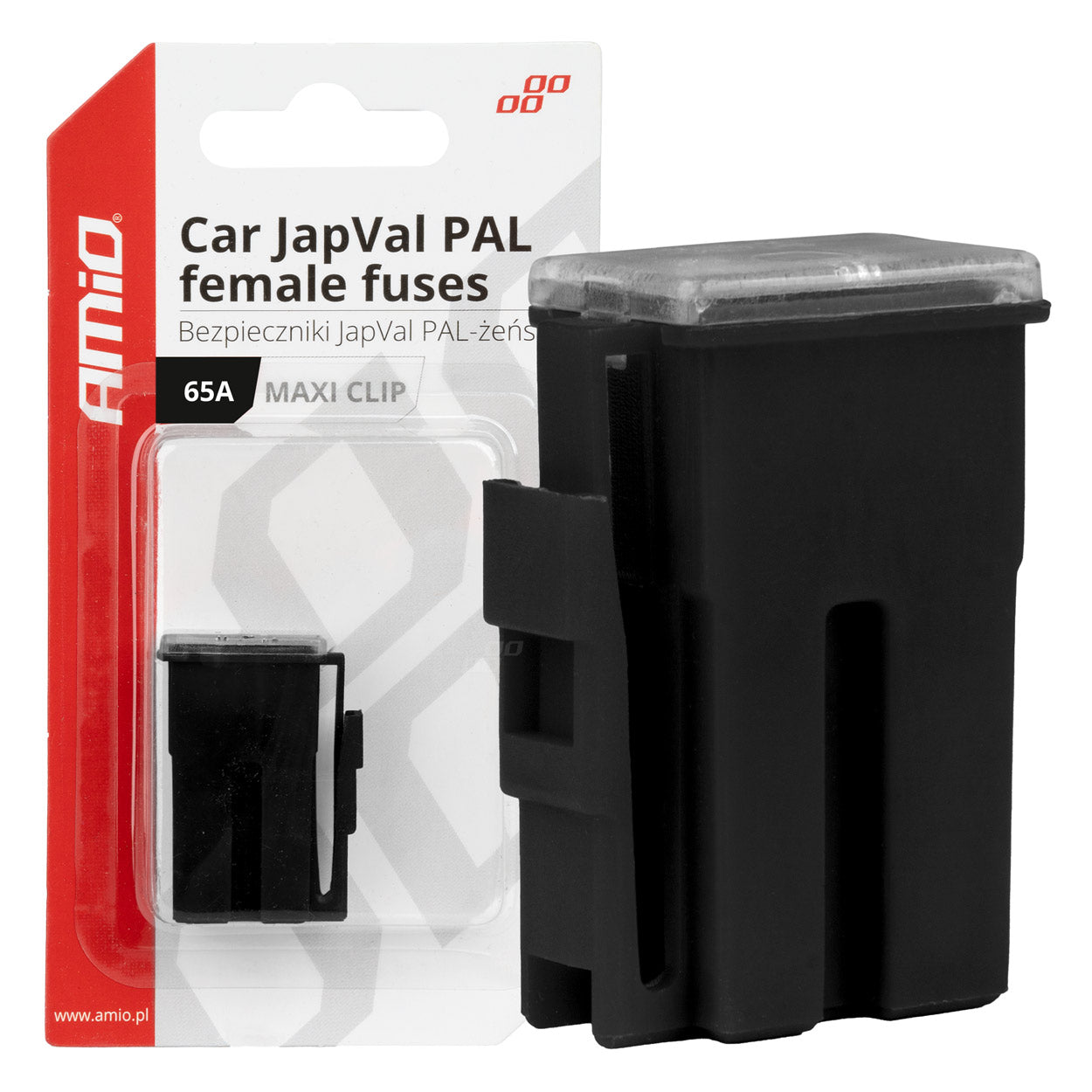 JAPVAL PAL hun-sikring 65 A i Maxi Clip-udførelse